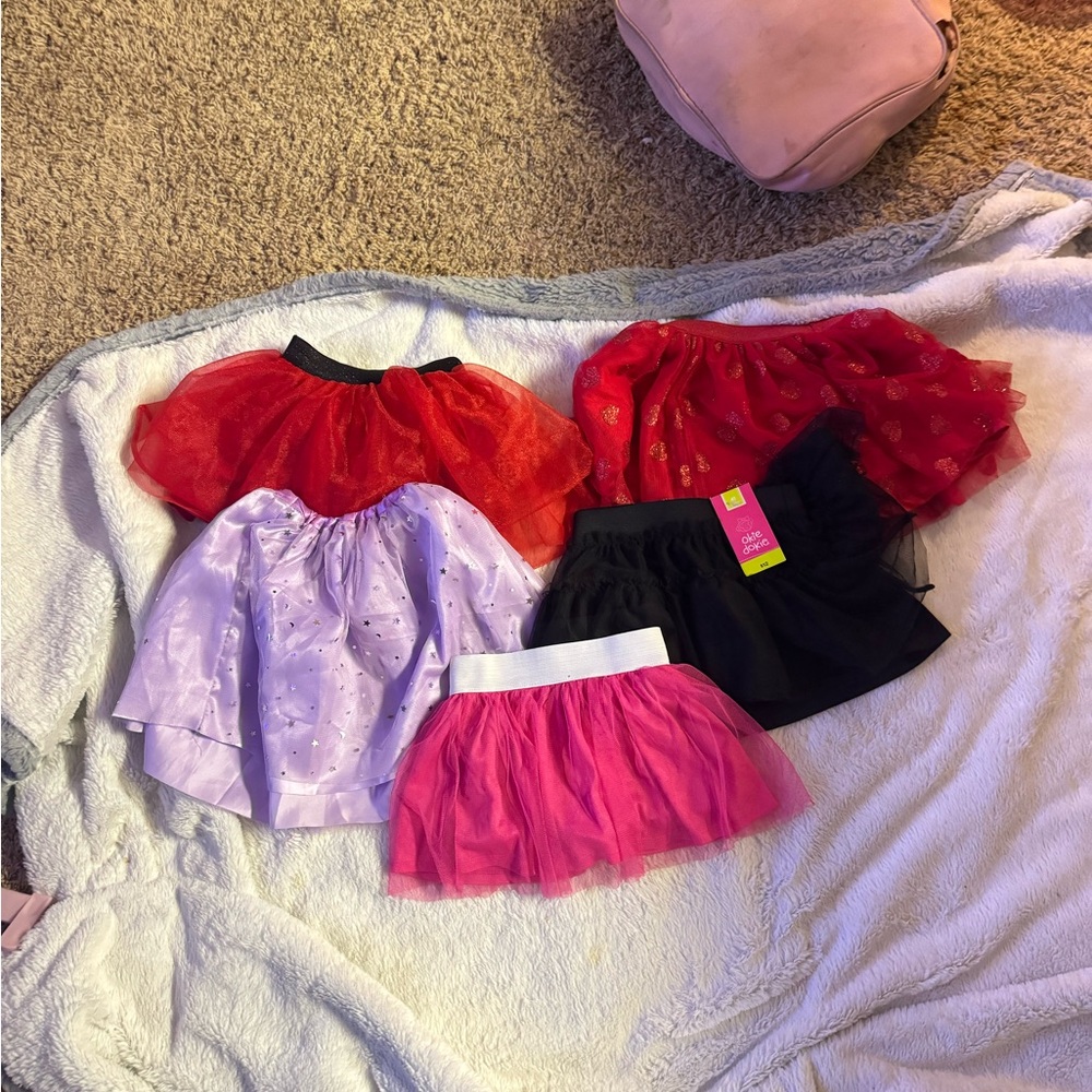 Colorful Kids Skirt Collection